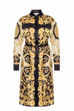 Silk dress with belt, zdjęcie 1 Silk dress with belt od Versace